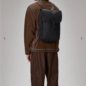 Rains mini backpack in black